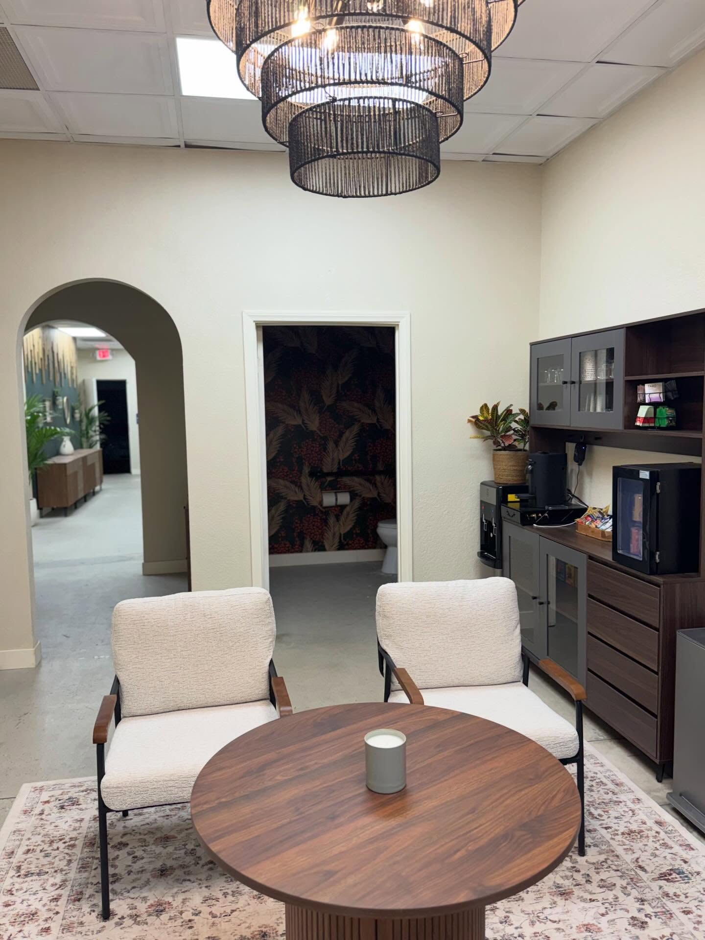 Beauty studio environment